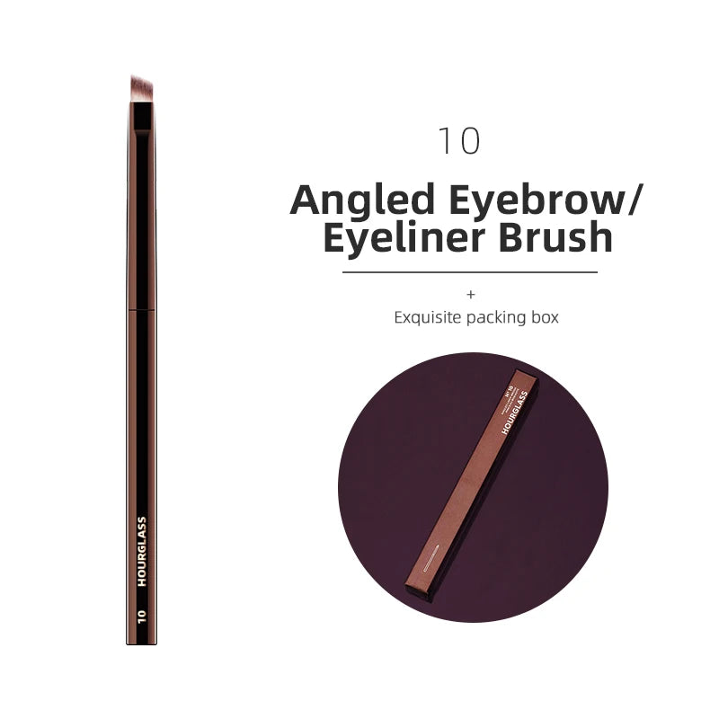 Set de maquillaje en polvo, base correctora, colorete, bronceador, sombra de ojos, delineador de ojos, brocha para esculpir