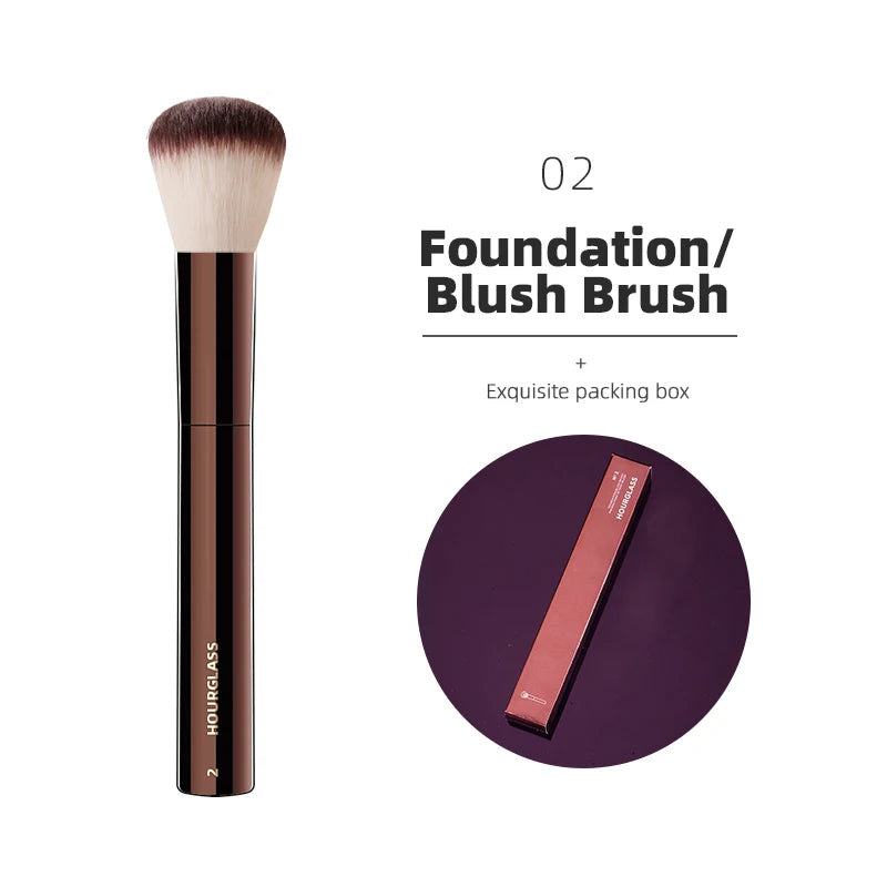 Set de maquillaje en polvo, base correctora, colorete, bronceador, sombra de ojos, delineador de ojos, brocha para esculpir