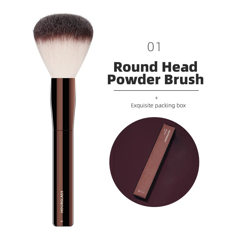 Set de maquillaje en polvo, base correctora, colorete, bronceador, sombra de ojos, delineador de ojos, brocha para esculpir