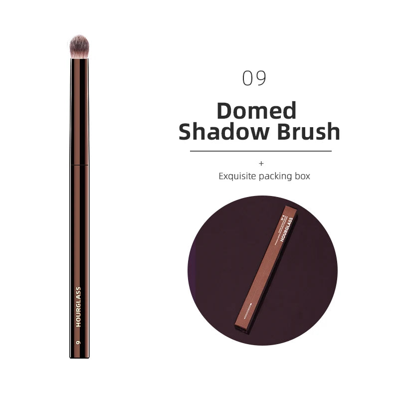 Set de maquillaje en polvo, base correctora, colorete, bronceador, sombra de ojos, delineador de ojos, brocha para esculpir