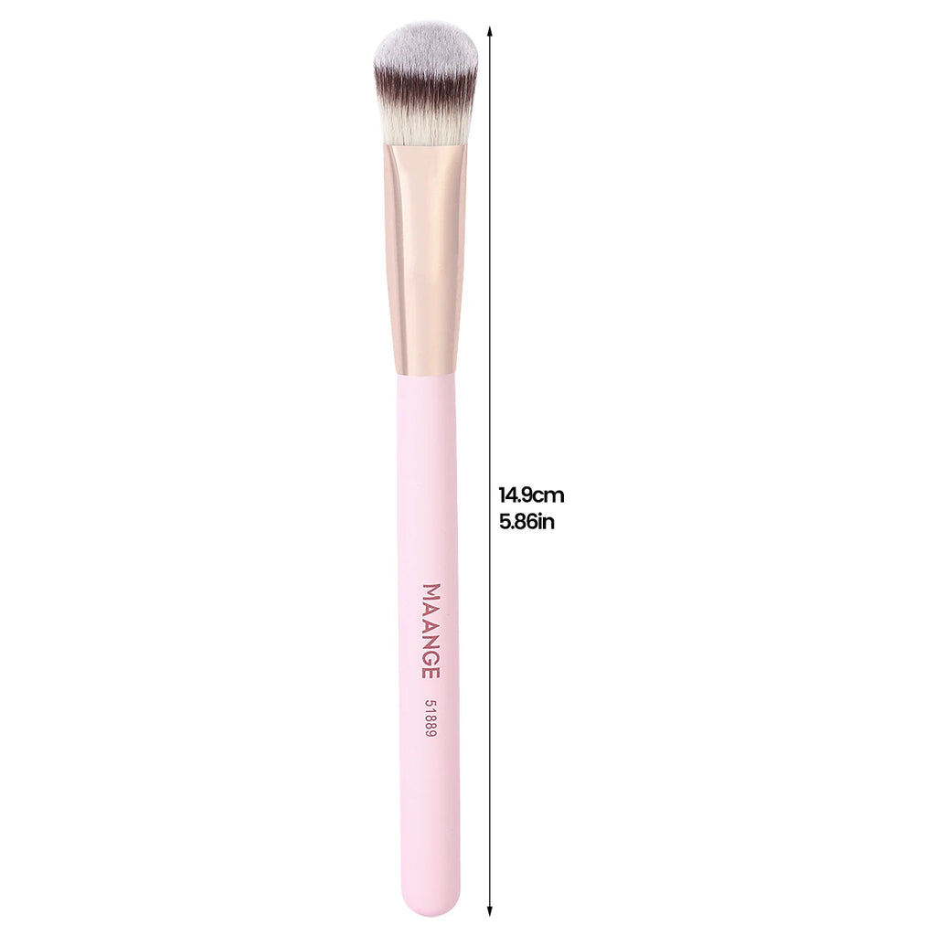 MAANGE-brocha de maquillaje para corrector de ojos, brocha triangular para base, mezcla de crema líquida, corrector, herramientas cosméticas de maquillaje