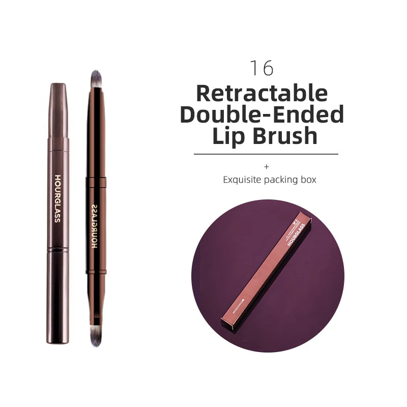 Set de maquillaje en polvo, base correctora, colorete, bronceador, sombra de ojos, delineador de ojos, brocha para esculpir