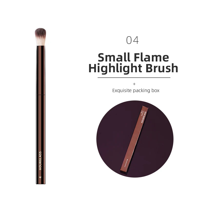 Set de maquillaje en polvo, base correctora, colorete, bronceador, sombra de ojos, delineador de ojos, brocha para esculpir